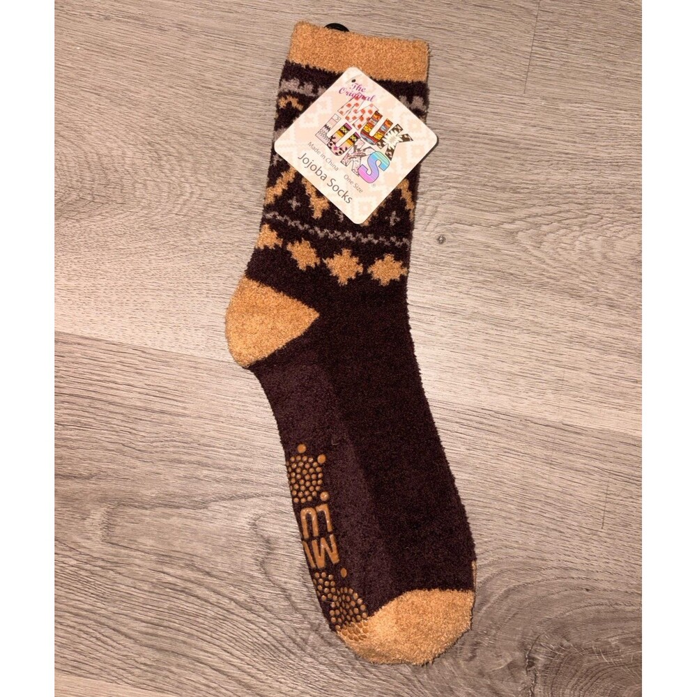 MukLuks Jojoba Fuzzy Socks‎ NWT
